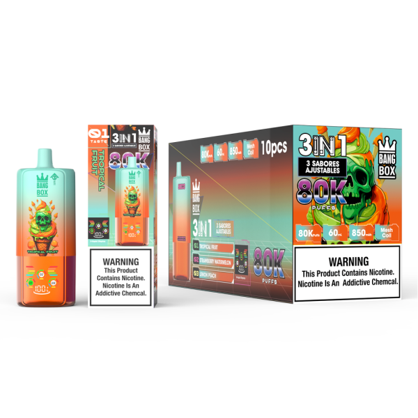Bangbox tripple flavor 80k puffs 3 in 1 vaper - Image 7