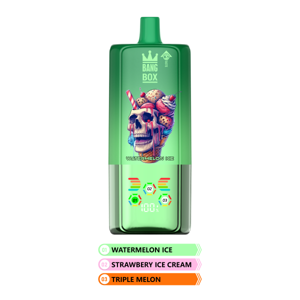 Bangbox tripple flavor 80k puffs 3 in 1 vaper - Image 3