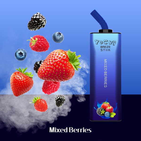 BREZE STIIK Yocup 8000 puffs wholesale vape - Image 4