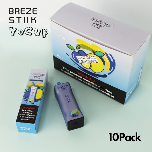 BREZE STIIK Yocup 8000 puffs wholesale vape - Image 8