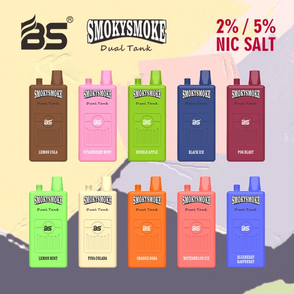 BS SMOKYSMOKE 16000 puffs Dual Tank - Image 3