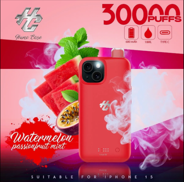 The humo iphone case disposable vaper puffs 30000 puffs vape pen cigarettes - Image 3