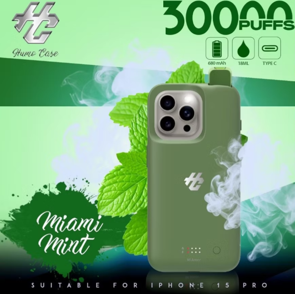 The humo iphone case disposable vaper puffs 30000 puffs vape pen cigarettes - Image 4