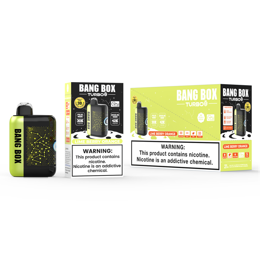 Bangbox turbo mesh coil 30k 42k puffs wholesale disposable vape - Image 5