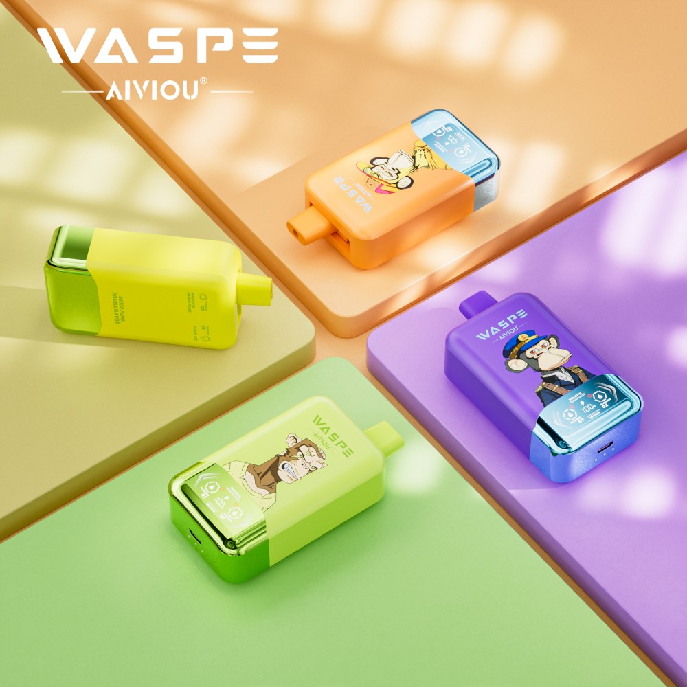 WASPE Double Flavor 40k Puffs disposable e cigarette 2 in 1  vaper - Image 6