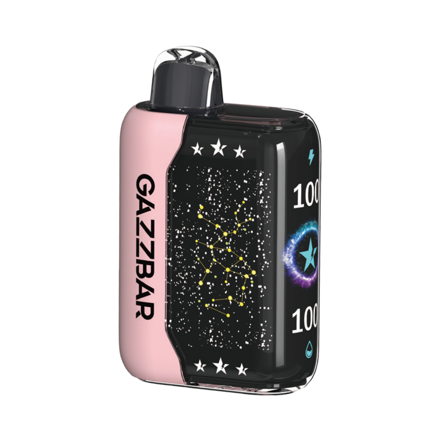 Wholesale pen stype atomizer e cigarette Starry Sky Curved Screen Vaper Gazzbar Turbo vape 15k 30k puff bar - Image 4