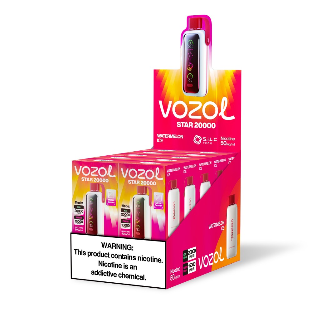 Wholesale ecigs Vozol Star 20k puff 5% nicotine disposable vape EU warehouse vaper puff bar - Image 7