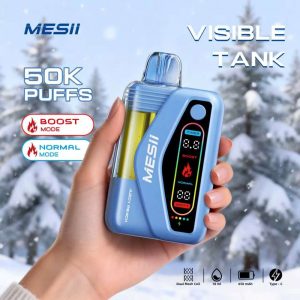 PaphosVape wholesale Mesii VisibleTank 50k Puffs disposable vape pen 18ml double vaping modes boost e cigarette puff bar