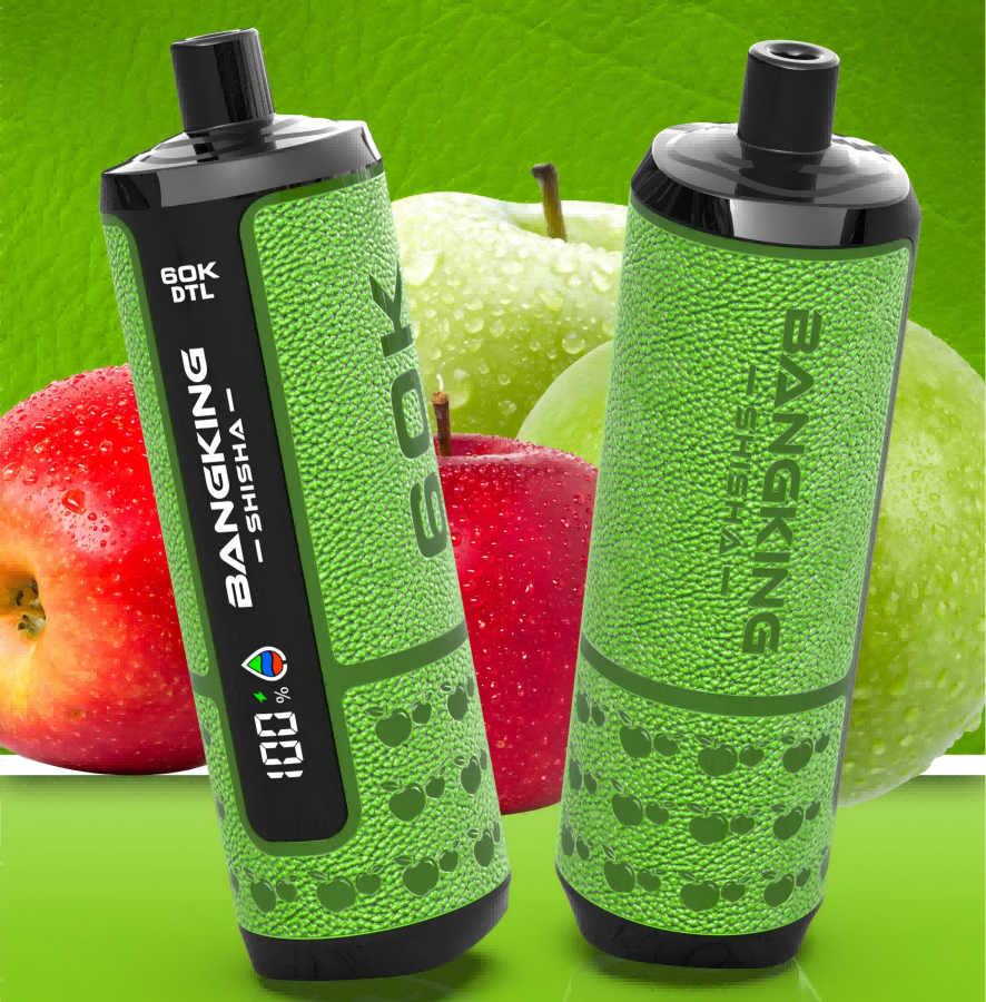 Bangking shisha hookah flavor 60k puff e-cigarette LED digital vape pen - Image 3