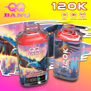 QQ Bang Crystal Case 120K Puff Disposable Vape – EU Warehouse