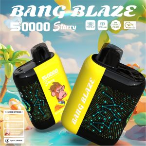 Bang blaze 50K Starry Sky Curved Screen Disposable Vape – EU Warehouse
