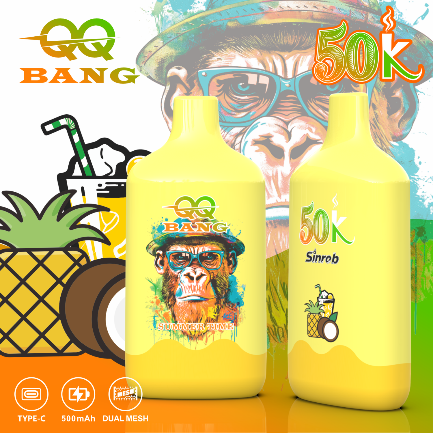 QQbang EU Warehouse Vaper 50K Puff Disposable E cigarette Puff - Image 5