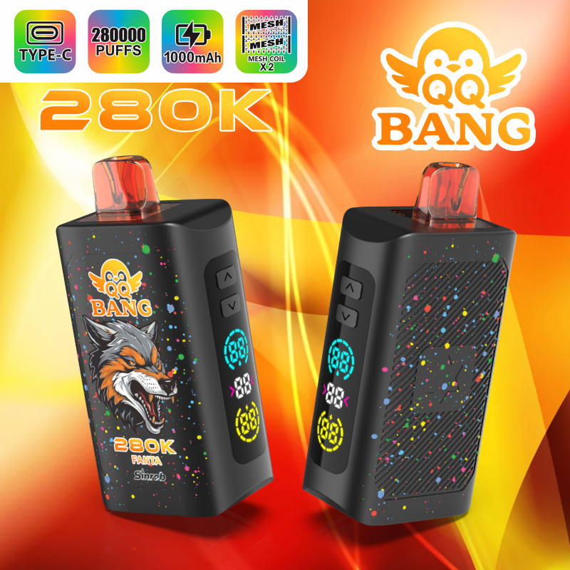 QQBANG 280K puff Disposable electronic cigarette Vaper – EU Warehouse - Image 4