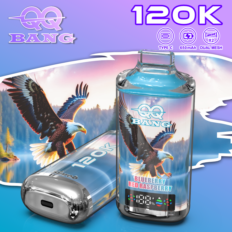 QQ Bang Crystal Case 120K Puff Disposable Vape – EU Warehouse - Image 3