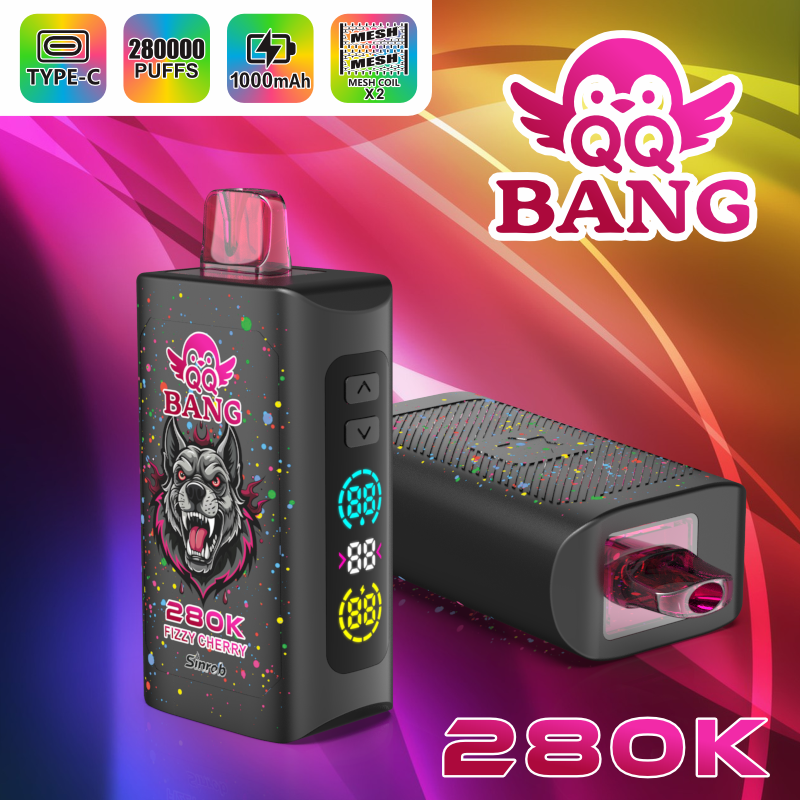 QQBANG 280K puff Disposable electronic cigarette Vaper – EU Warehouse - Image 5