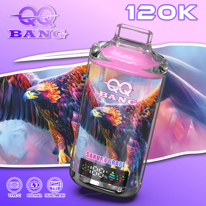 QQ Bang Crystal Case 120K Puff Disposable Vape – EU Warehouse - Image 4