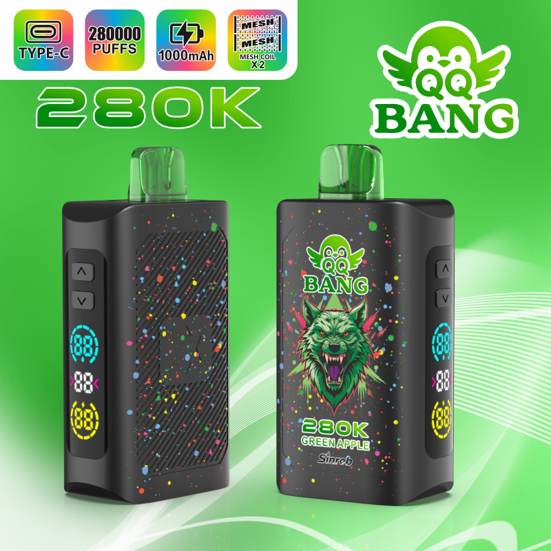 QQBANG 280K puff Disposable electronic cigarette Vaper – EU Warehouse - Image 2