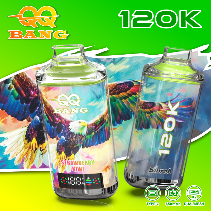 QQ Bang Crystal Case 120K Puff Disposable Vape – EU Warehouse - Image 7