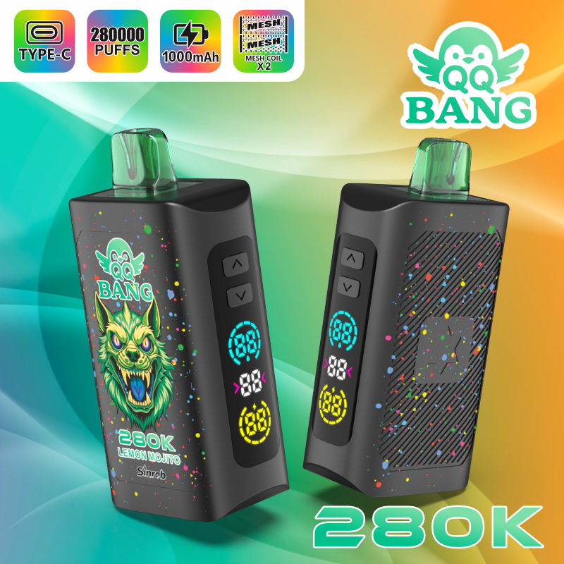 QQBANG 280K puff Disposable electronic cigarette Vaper – EU Warehouse - Image 6