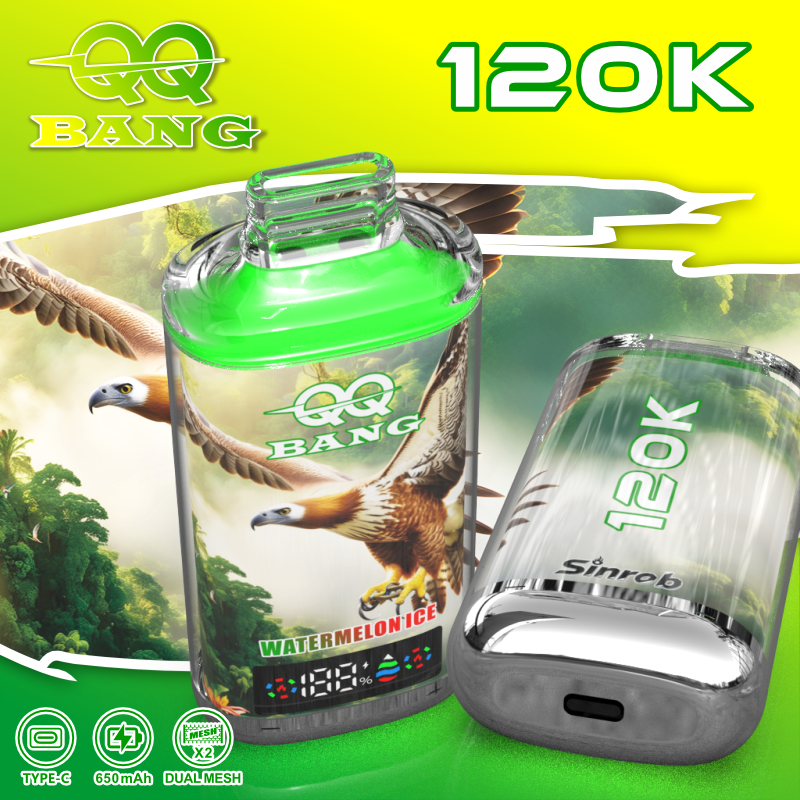 QQ Bang Crystal Case 120K Puff Disposable Vape – EU Warehouse - Image 6
