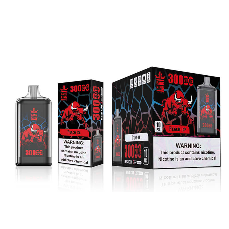 Bang King Crystal 30K puff E-cigarette Disposable Vape Pen– EU Warehouse - Image 6